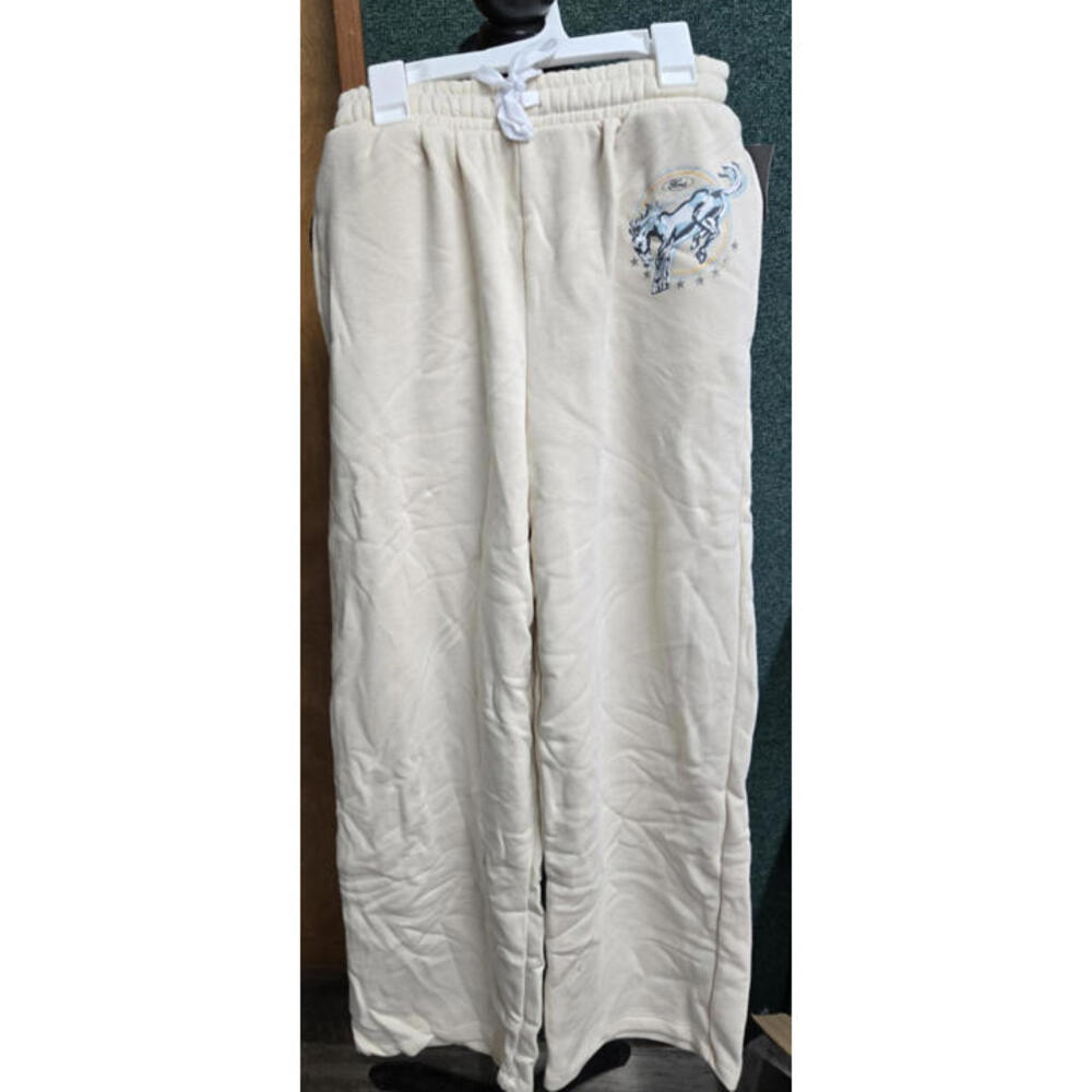Grayson Threads Women's Flare Sweatpants Ford Mustang Women Owned Clothing Sz XS
